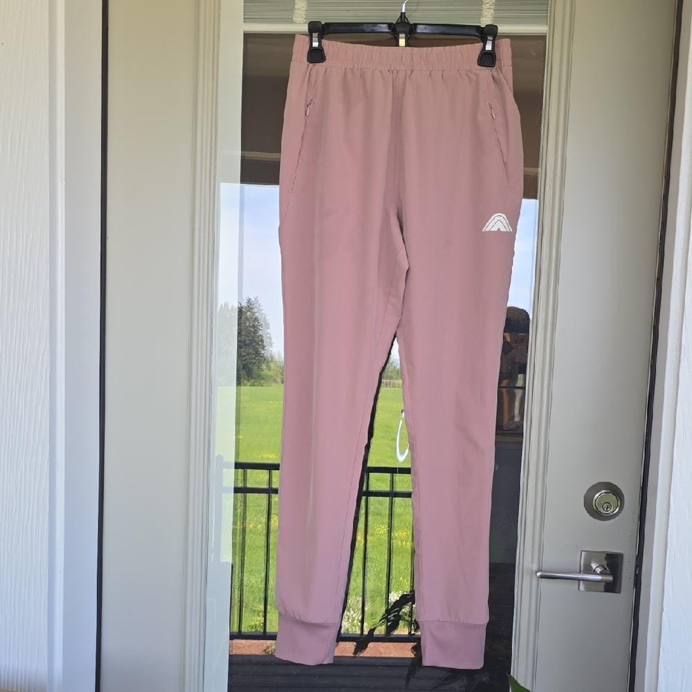 Movement Women's Dusty Pink Track Joggers Yoga Climbing